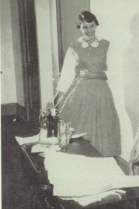 1950s Yearbook Pic Full Skirt