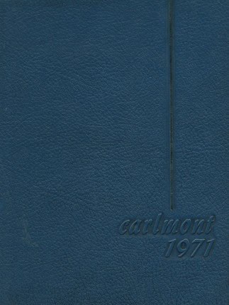 Carlmont High School 1971 yearbook cover