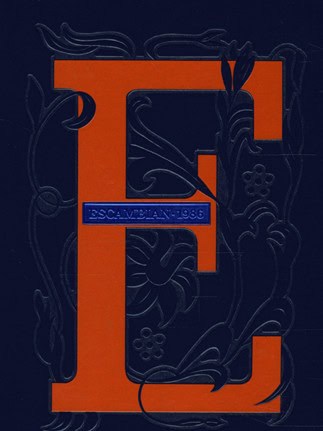 escambia high school yearbook cover 1986