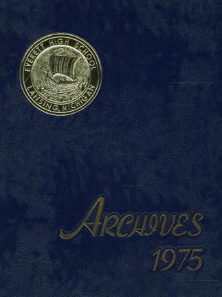 Everett High School (Lansing, MI) 1975 yearbook cover