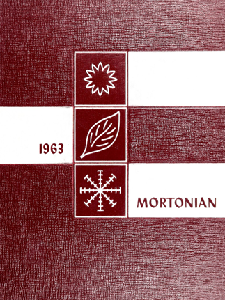 J. Sterling Morton East High School 1963 yearbook cover