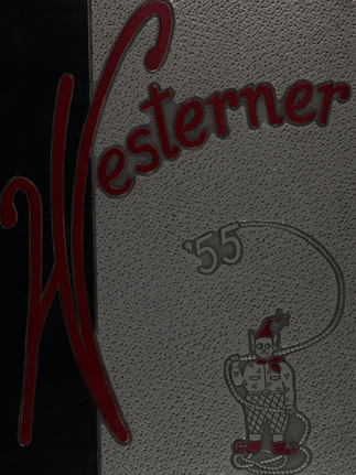 Lubbock High School (Lubbock, TX) 1955 yearbook cover