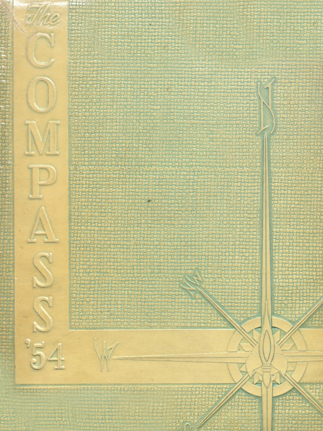 Northwestern High School (Hyattsville, MD) 1954 yearbook cover