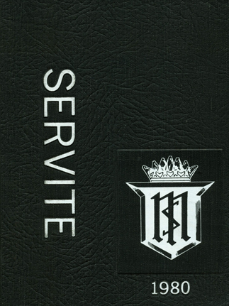Servite High School (Anaheim, CA) 1980 yearbook cover