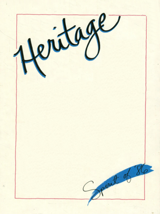 Shawnee Mission South High School (Overland Park, KS) 1986 yearbook cover