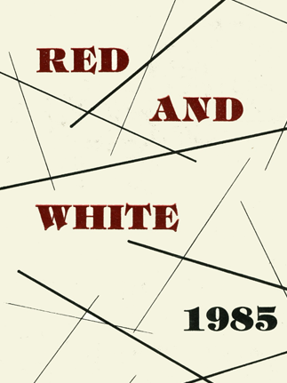 Syosset High School 1985 yearbook cover