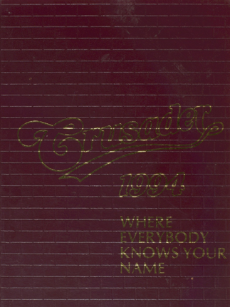 Tampa Catholic High School (Tampa, FL) 1994 yearbook cover