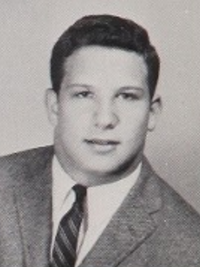 Albert Brooks 1965 senior yearbook portrait