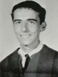 Alice Cooper 1964 sophomore yearbook photo