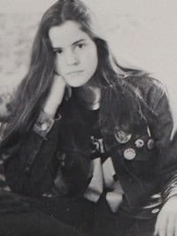 Ally Sheedy - 1980 senior yearbook portrait