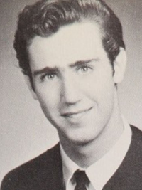 Andy Kaufman 1967 senior yearbook portrait