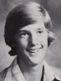 Anthony Edwards - 1980 senior yearbook portrait