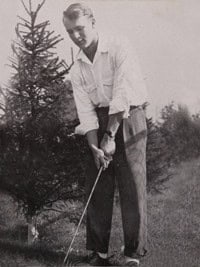 Arnold Palmer high school golf photo