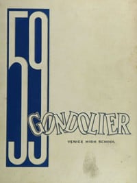 Beau Bridges in the 1959 Venice High School yearbook