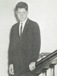 bill clinton junior class president yearbook photo