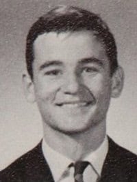 Bill Murray high school yearbook chess club photo