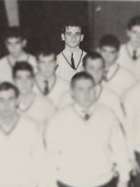 Bill Murray in the 1967 Loyola Academy yearbook