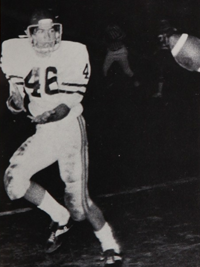 Billy Ray Cyrus 1979 varsity football candid (Classmates.com)