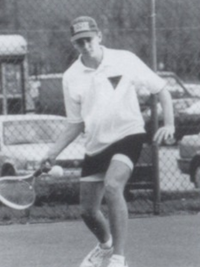 Bradley Cooper 1993 tennis team yearbook candid