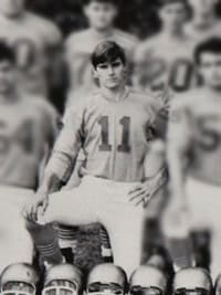 caitlyn jenner high school football photo