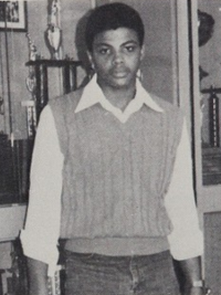 Charles Barkley 1981 basketball awards yearbook portrait