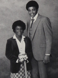 Charles Barkley 1981 senior homecoming court photo