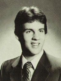 chris christie senior yearbook photo