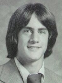 Christopher Meloni high school yearbook photo