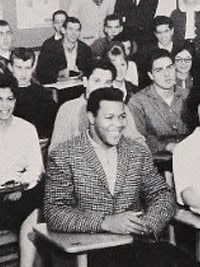 Chubby Checker high school yearbook photo