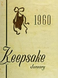 Chubby Checker in the 1960 South Philadelphia High School yearbook