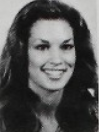 Cindy Crawford, 1983 junior yearbook portrait (Classmates.com)