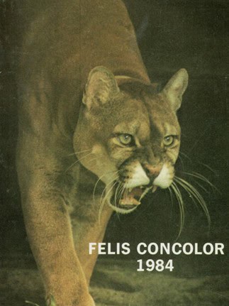 coconut creek high school yearbook cover 1984