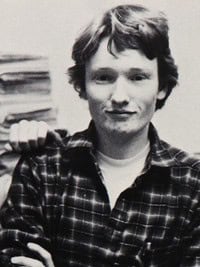 Conan O'Brien School Paper Senior Year of High School
