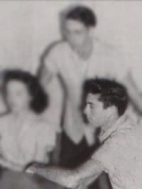 Dan Rather Newspaper Club Photo