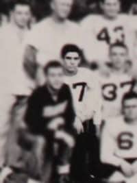 Dan Rather Senior Football Team Photo
