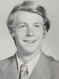 Dana Carvey - 1973 senior yearbook portrait