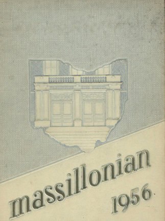 washington high school yearbook cover 1956