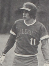David Duchovny 1978 varsity baseball team candid