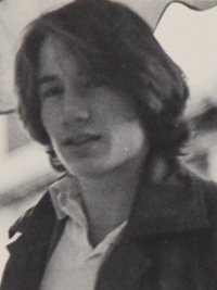 David Duchovny 1978 senior yearbook portrait