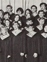 David Hasselhoff high school choir photo