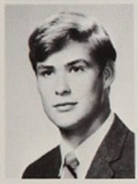 David Hasselhoff high school yearbook photo