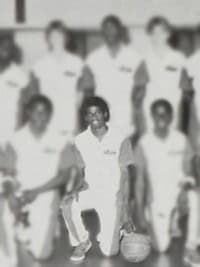 Deion Sanders Team Basketball Photo