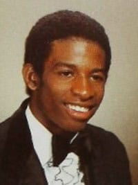 Deion Sanders Senior Yearbook Photo
