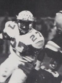 Desmond Howard Candid Football Yearbook Photo