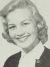 diane sawyer junior yearbook photo
