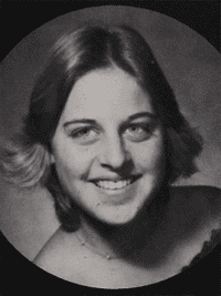 Ellen DeGeneres senior yearbook photo