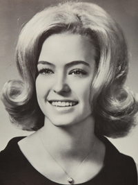 Farrah Fawcett 1965 Most Beautiful yearbook photo