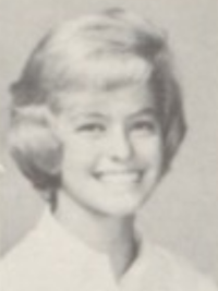Farrah Fawcett 1963 sophomore yearbook portrait
