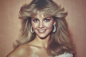 Popular Feathered Layers Hairstyle 1980s