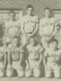 Forrest Gregg Baseball Team Photo